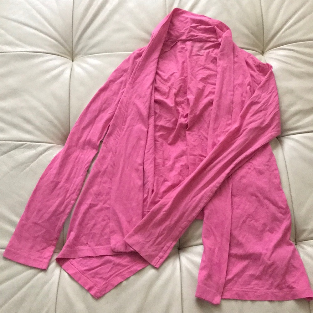 Lilly Pulitzer Pink Flowy Cardigan